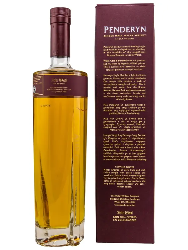 6038R Penderyn - Sherrywood - Single Malt Welsh Whisky