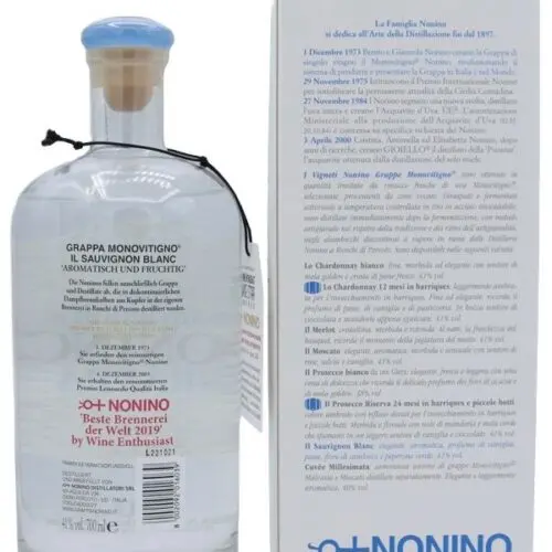 Nonino - Blanc il Sauvignon - Monovitigno - Grappa