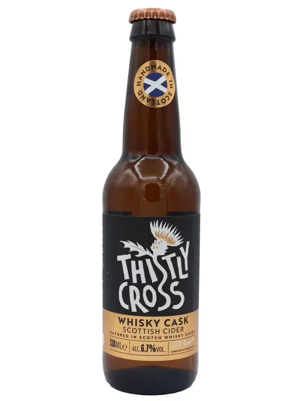 Thistly Cross Cider - Whisky Cask - Scottish Cider - 0,33l