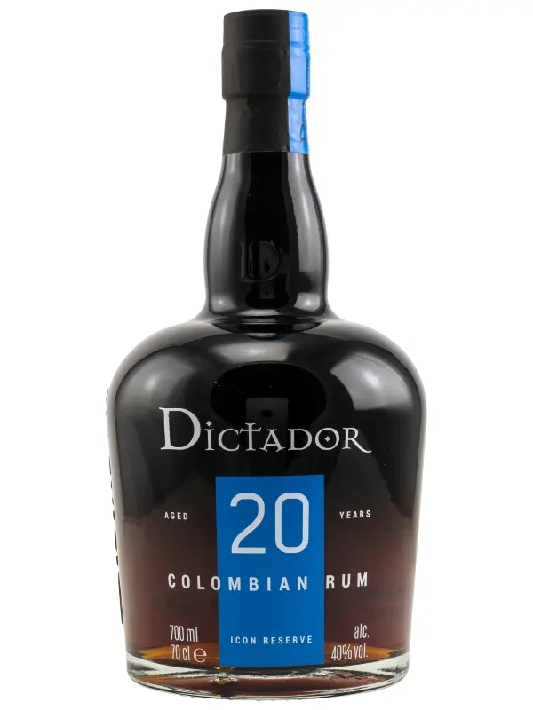 R00191 Dictador – Icon Reserve - 20 Jahre – Colombian Rum