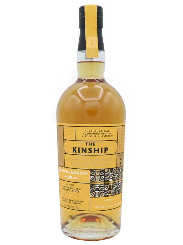 9767 Bruichladdich 29 Jahre – The Kinship - Edition No. 2 - Islay Single Malt Scotch Whisky