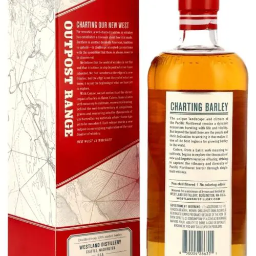 10661R Westland - Outpost Range - 1st Fill Bourbon-2nd Fill ISC Copper Reserve - Colere 2nd Edition - 2022 Commemorative Release - American Single Malt Whiskey