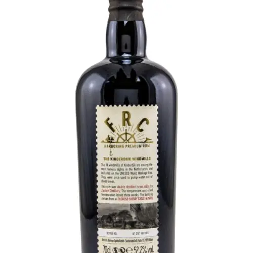 Flensburg Rum Company - The Kinderdijk Windmills - 8 Jahre - Oloroso Sherry Cask - Cask No. 2681 - Dutch Windmill Collection – Zuidam Distillers - Single Cask Rum