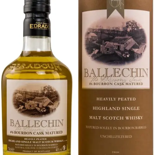 11710 Ballechin – Heavily Peated - #6 Bourbon Cask Matured - The Discovery Series - Highland Single Malt Scotch Whisky
