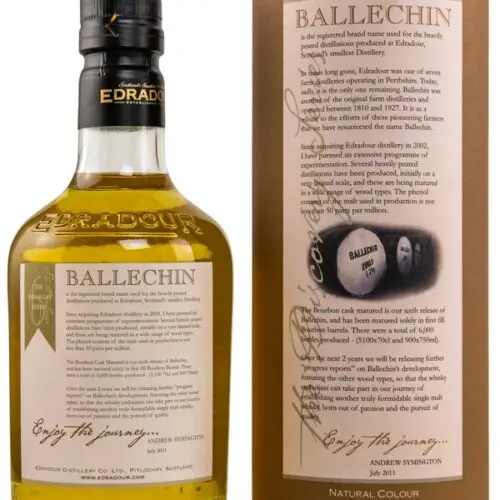 11710R Ballechin – Heavily Peated - #6 Bourbon Cask Matured - The Discovery Series - Highland Single Malt Scotch Whisky