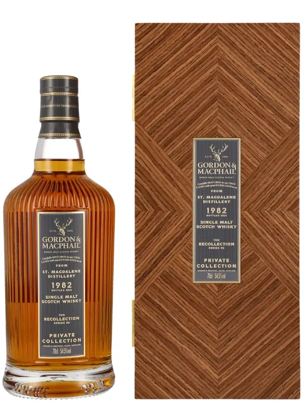 12820 St. Magdalene 40 Jahre – Vintage 1982 – Refill American Hogshead No. 2100 – The Recollection Series #2 - Private Collection - Single Malt Scotch Whisky