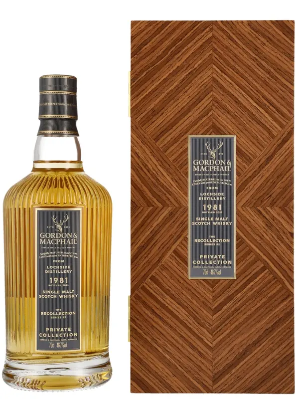 Lochside 41 Jahre – Vintage 1981 – Refill Sherry Hogshead No. 804 – The Recollection Series #2 - Private Collection - Single Malt Scotch Whisky