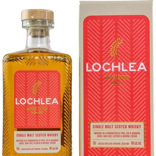 Lochlea – Harvest Edition - Second Crop - Matured in a Combination of Port, Sherry and Bourbon Casks - Single Malt Scotch Whisky