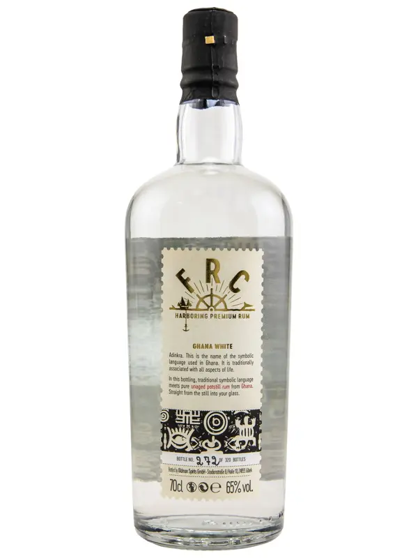 Flensburg Rum Company - Ghana White - Unaged – Oldman Spirits - 100 % Pottstill Rum
