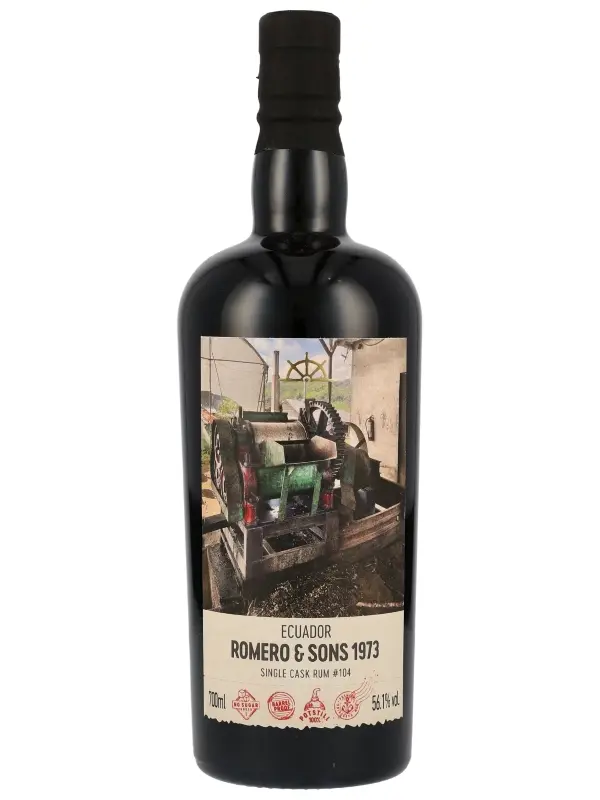 FRC Ecuador Cask #104 - Romero & Sons - Vintage 1973