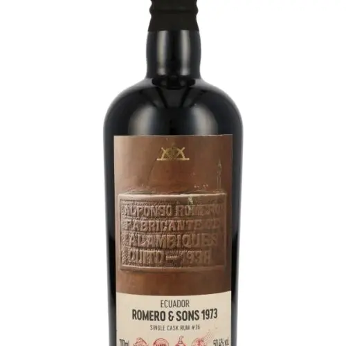 Flensburg Rum Company - Ecuador Romero & Sons - Vintage 1973 - Single Cask #36 – Oldman Spirits - Single Cask Rum