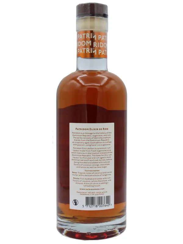 Patridom - Elixir de Ron - Taste the Caribbean – Dominikanische Republik – Rum-Liqueur