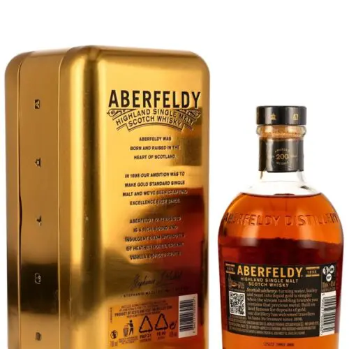 Aberfeldy 12 Jahre - Batch No. 2905 - Limited Bottling - Highland Single Malt Scotch Whisky - incl. Geschenkbox