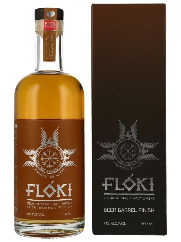 Flóki – Beer Barrel Finish – Eimverk Distillery – Icelandic Single Malt Whisky