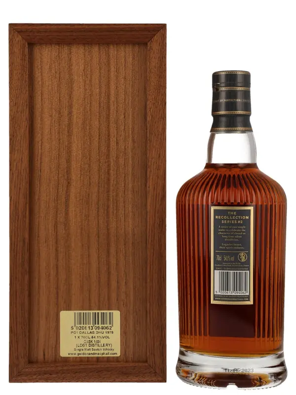 Dallas Dhu 42 Jahre – Vintage 1979 – Refill American Hogshead No. 1404 – Private Collection - Single Malt Scotch Whisky