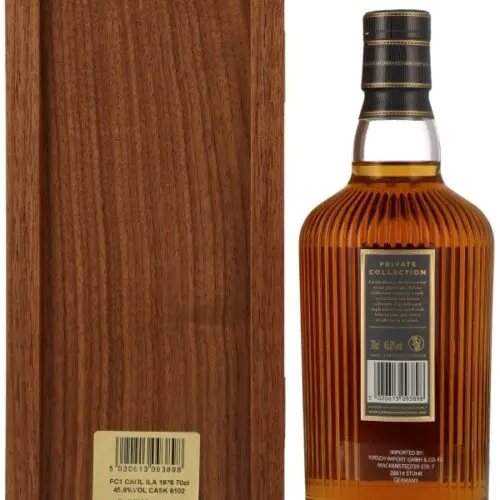 Caol Ila 46 Jahre – Vintage 1976 – Refill American Hogshead Cask No. 8102 – Private Collection by Gordon & MacPhail - Single Malt Scotch Whisky