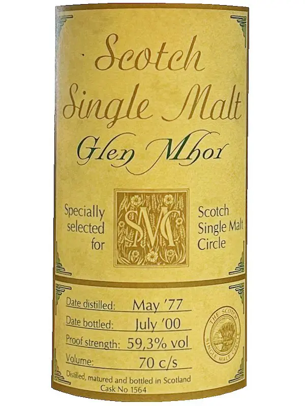 16059 Produktbild Glen Mhor 23 Jahre – Vintage 1977 – Single Cask No. 1564 – Specially Selected By Scotch Single Malt Circle – Single Malt Whisky – 2cl Sampleprobe