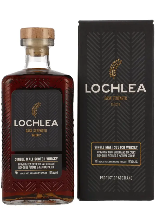 16581 Lochlea – Cask Strength - Batch 2 - Oloroso, PX & STR Casks - Single Malt Scotch Whisky