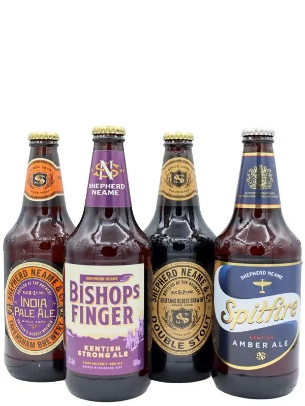 BS068 4er Schnupper-Set - Shepherd Neame Brewery - 4x 0,5l
