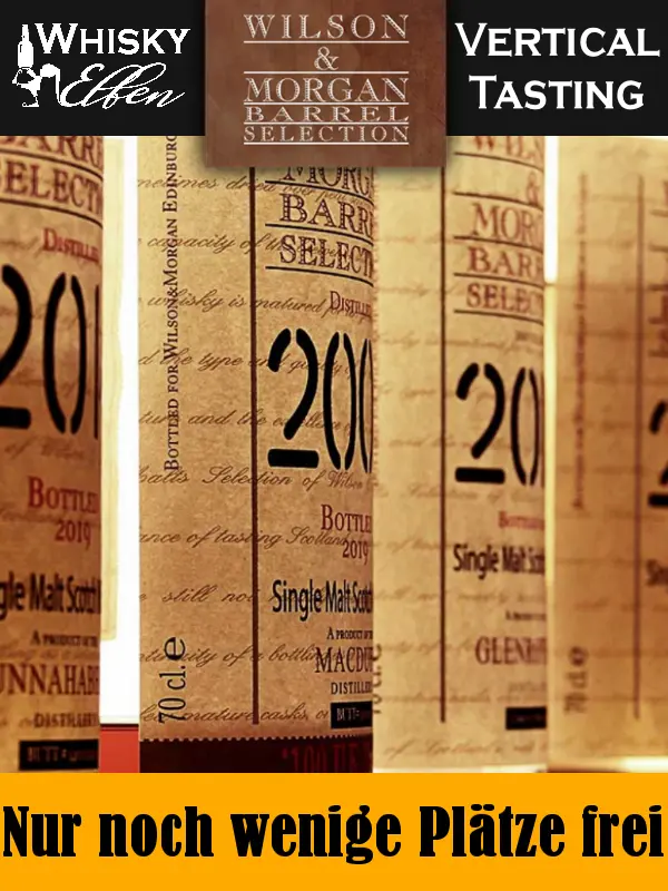 Die Whisky Elfen präsentieren Wilson & Morgan - nur noch wenige Plätze frei 2025-11-29 Whiskyabend - Die Whisky Elfen präsentieren Wilson & Morgan Vertical Tasting - wieder 2 Plätze verfügbar