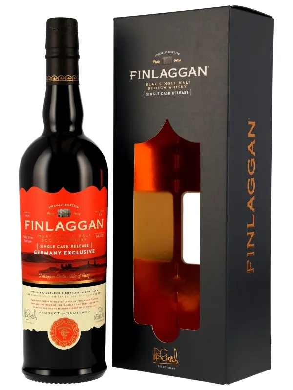 Finlaggan - Rioja Wine Barrique - Cask No. #018 - Single Cask Release - Germany Exclusive - Islay Single Malt Scotch Whisky Finlaggan - Rioja Wine Barrique - Cask No. #018 - Single Cask Release - Germany Exclusive - Islay Single Malt Scotch Whisky