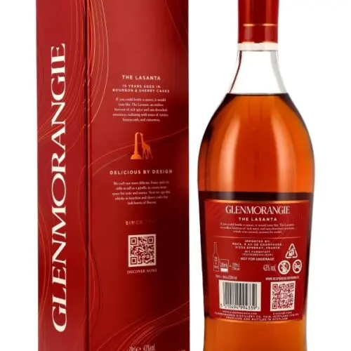Glenmorangie 15 Jahre - The Lasanta - Bourbon & Sherry Cask - Highland Single Malt Scotch Whisky R Glenmorangie 15 Jahre - The Lasanta - Bourbon & Sherry Cask - Highland Single Malt Scotch Whisky