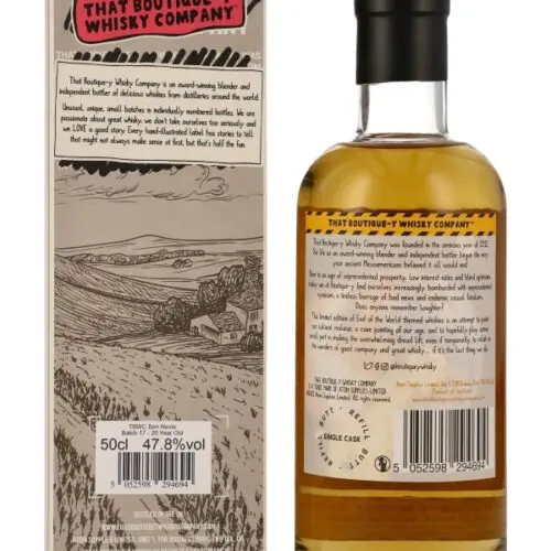 Ben Nevis 26 Jahre - Refill Butt - Limited Release - That Boutique-y Whisky Company (TBWC) - Single Malt Scotch Whisky