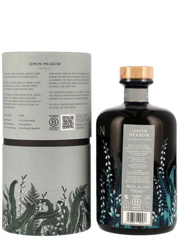 Nc'nean - Organic - Huntress 2025 - Lemon Meadow - Single Malt Scotch Whisky