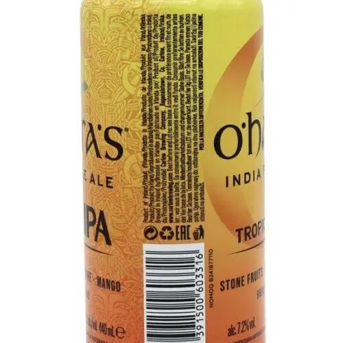 Oharas Craft Beer - O'hara's Tropical IPA - Dose - India Pale Ale (IPA) - 0,44l