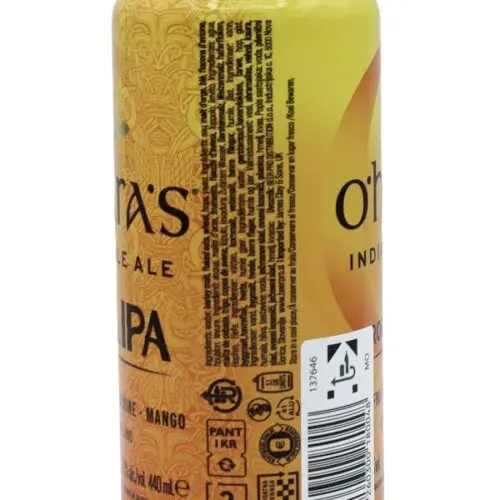 Oharas Craft Beer - O'hara's Tropical IPA - Dose - India Pale Ale (IPA) - 0,44l