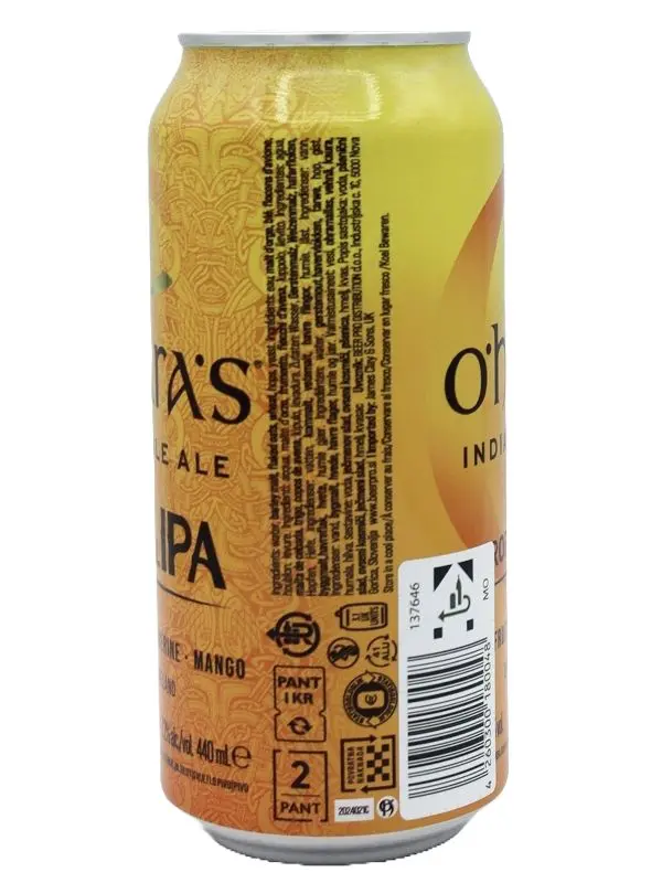 Oharas Craft Beer - O'hara's Tropical IPA - Dose - India Pale Ale (IPA) - 0,44l