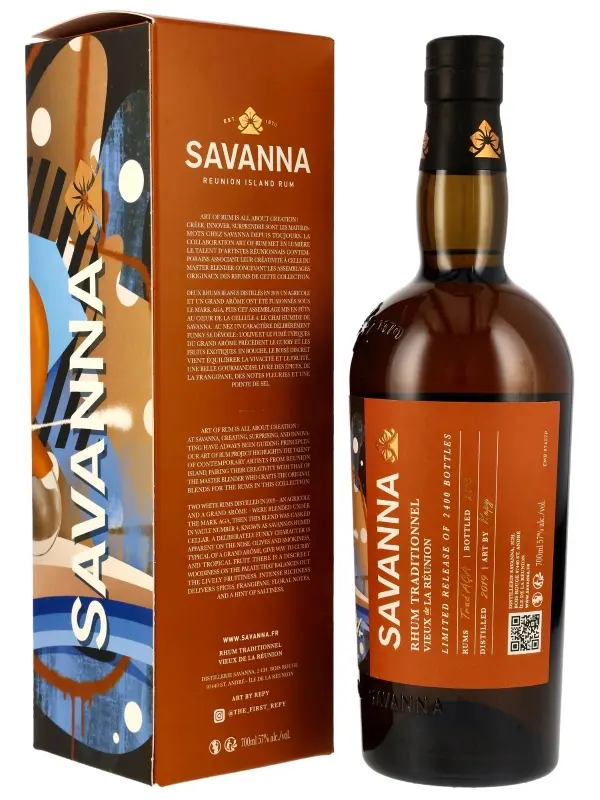 Savanna - Art of Rum by Repy - Exclusive Rum Blend - Limited Release - Réunion Island Rum