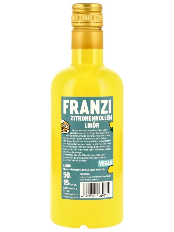 Franzi - Zitronenrollen Likör