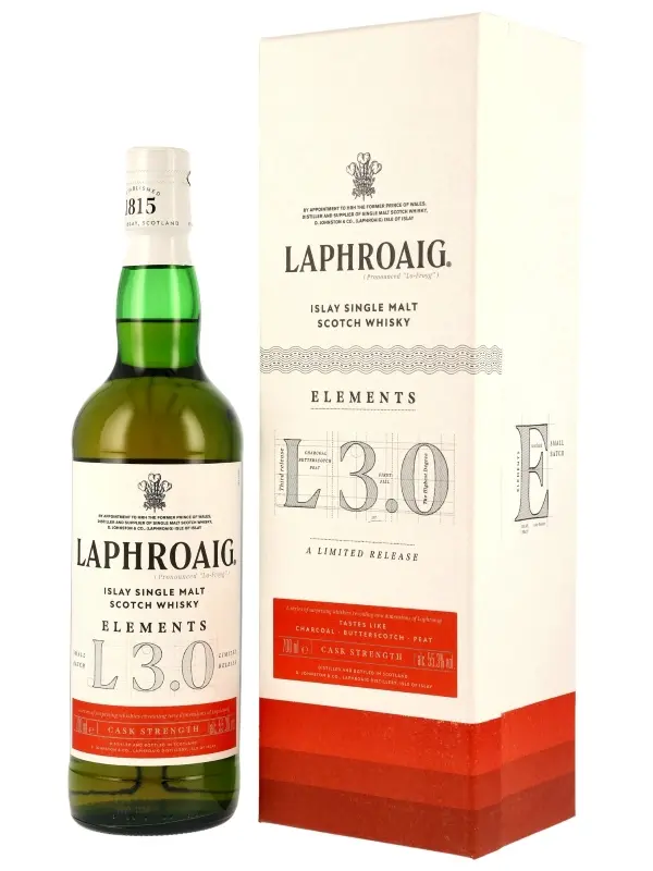Laphroaig - Elements 3.0 - Cask Strength - Limited Release - Islay Single Malt Scotch Whisky