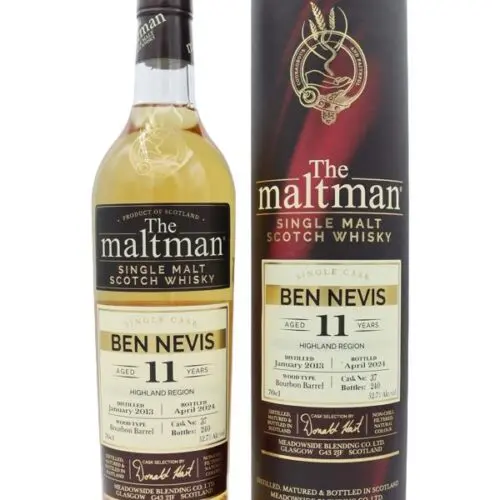 18079 Ben Nevis 11 Jahre - Bourbon Barrel No. 37 - The Maltman - Highland Single Malt Whisky