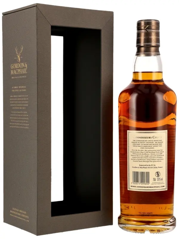 Caol Ila 17 Jahre - Vintage 2078 - Refill Sherry Butt - Cask No. 311974 - Batch 24/052 - Connoisseurs Choice - Gordon & MacPhail - Islay Single Malt Scotch Whisky