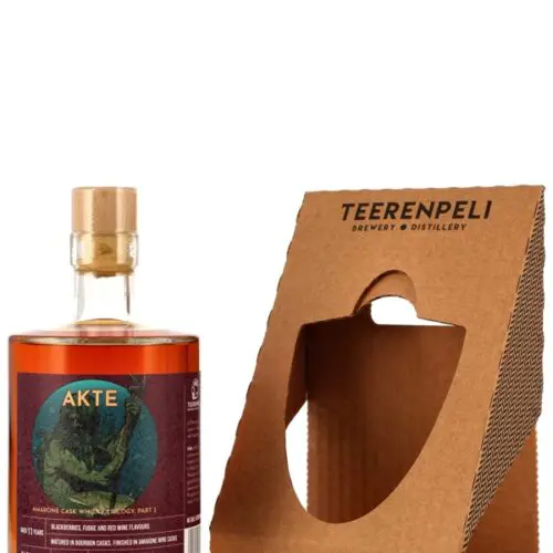 Teerenpeli 11 Jahre - Akte - Amarone Cask Whisky Trilogy - Part 3 - Finnish Single Malt Whisky