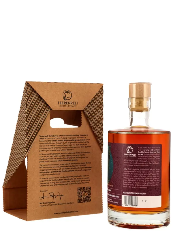 Teerenpeli 11 Jahre - Akte - Amarone Cask Whisky Trilogy - Part 3 - Finnish Single Malt Whisky