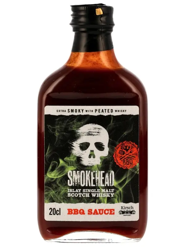 100924 BBQ Sauce - Extra Smoky with Peated Smokehead Whisky - 200ml