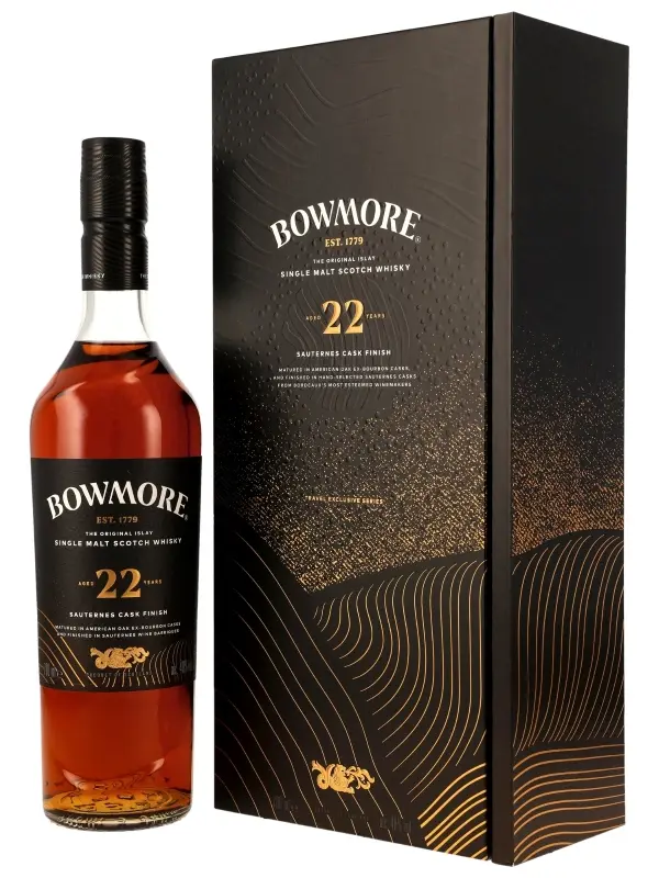 Bowmore 22 Jahre - Sauternes Cask Finish - Islay Single Malt Scotch Whisky
