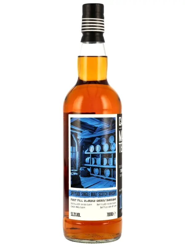 18180 Tomintoul 10 Jahre - Vintage 2015 - First Fill Oloroso Sherry Barrique - Cask #82/2015 - Cask Masters - Brave New Spirits - Single Malt Scotch Whisky