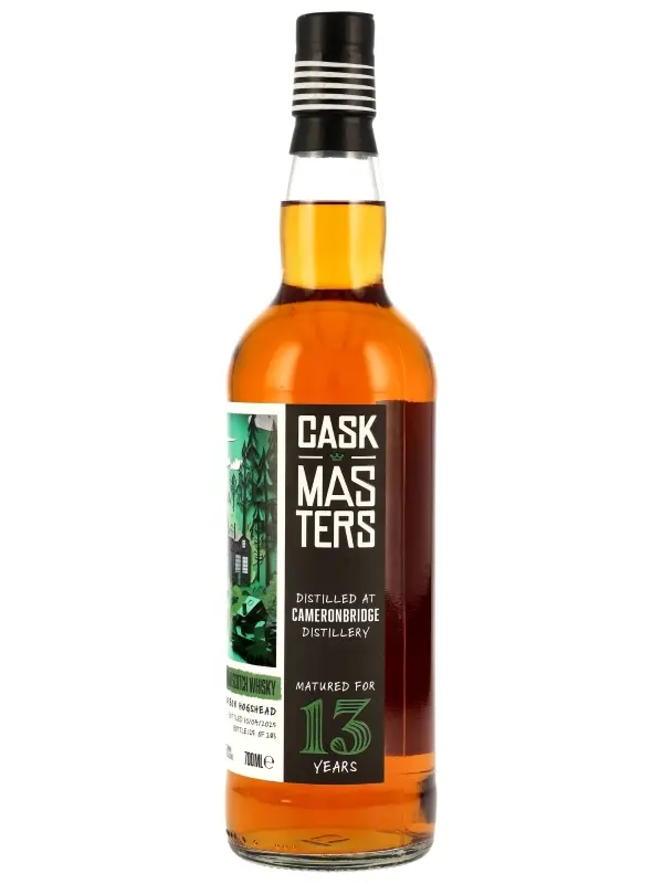 Cameronbridge 13 Jahre - Vintage 2012 - First Fill Bourbon Hogshead - Cask #227203/2012 - Cask Masters - German Exclusive - Brave New Spirits - Single Grain Scotch Whisky