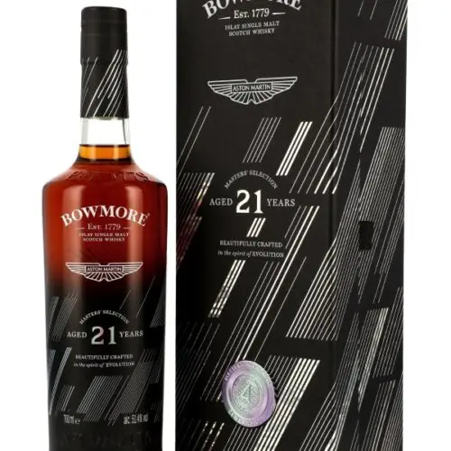 Bowmore 21 Jahre - Tawny Port American Oak Casks & Oloroso Sherry Butts - Masters Selection - Aston Martin 2024 - Edition 4 - Islay Single Malt Scotch Whisky