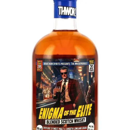 Speyside's Finest Malt & Smooth Lowland Grain "Enigma of the Elite" 20 Jahre - Bourbon Hogshead - Whiskyheroes by Brave New Spirits - Blended Scotch Whisky