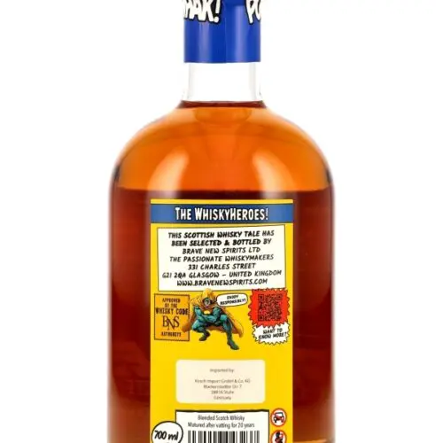 Speyside's Finest Malt & Smooth Lowland Grain "Enigma of the Elite" 20 Jahre - Bourbon Hogshead - Whiskyheroes by Brave New Spirits - Blended Scotch Whisky