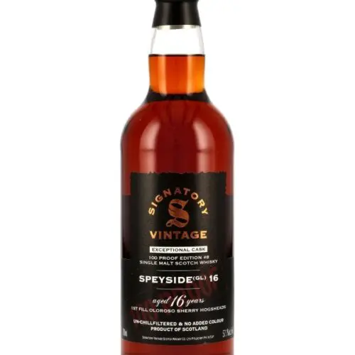 Speyside (GL) 16 Jahre - 1st Fill Oloroso Sherry Hogsheads - Signatory Vintage - Exceptional Cask - 100 Proof Edition #8 - Single Malt Scotch Whisky