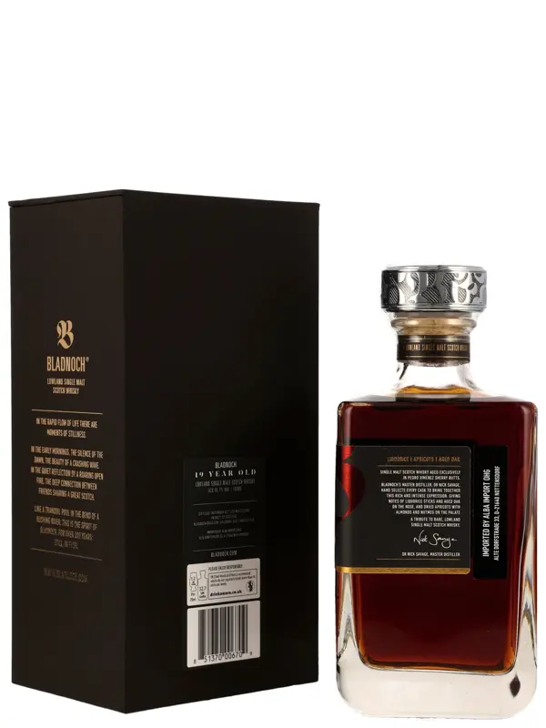 18264R Bladnoch 19 Jahre - PX Sherry Cask Matured - Lowlands Single Malt Scotch Whisky