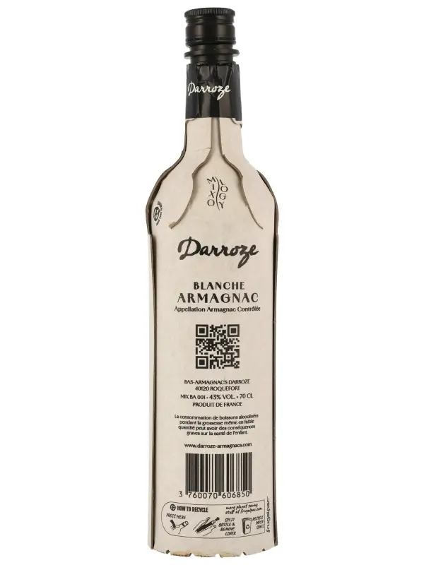 Darroze - Blanche Armagnac - Mixology - Appellation Armagnac Contrôlee