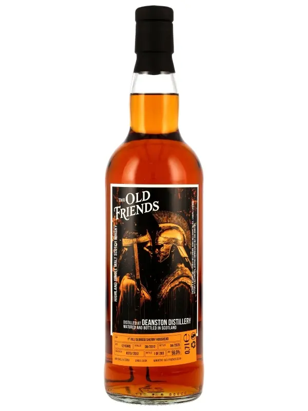 Deanston 12 Jahre - Vintage 2012 - 1st Fill Oloroso Sherry Hogshead - Cask #373/2012 - The Old Friends - Single Malt Scotch Whisky