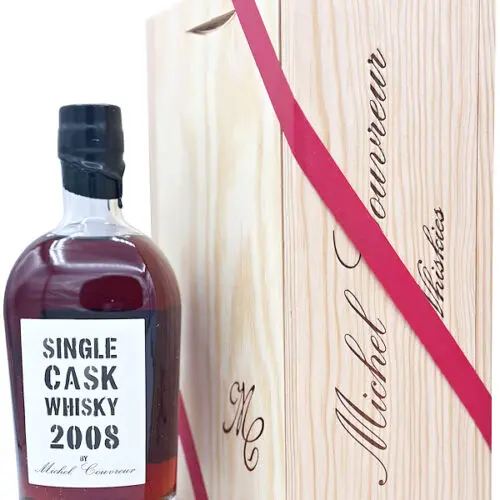 18702Bild Michel Couvreur - 2008 Single Cask Whisky 16 Jahre - Single Malt Whisky - Matured the Last 8 Years in a Colheita Port Pipe from Niepoort